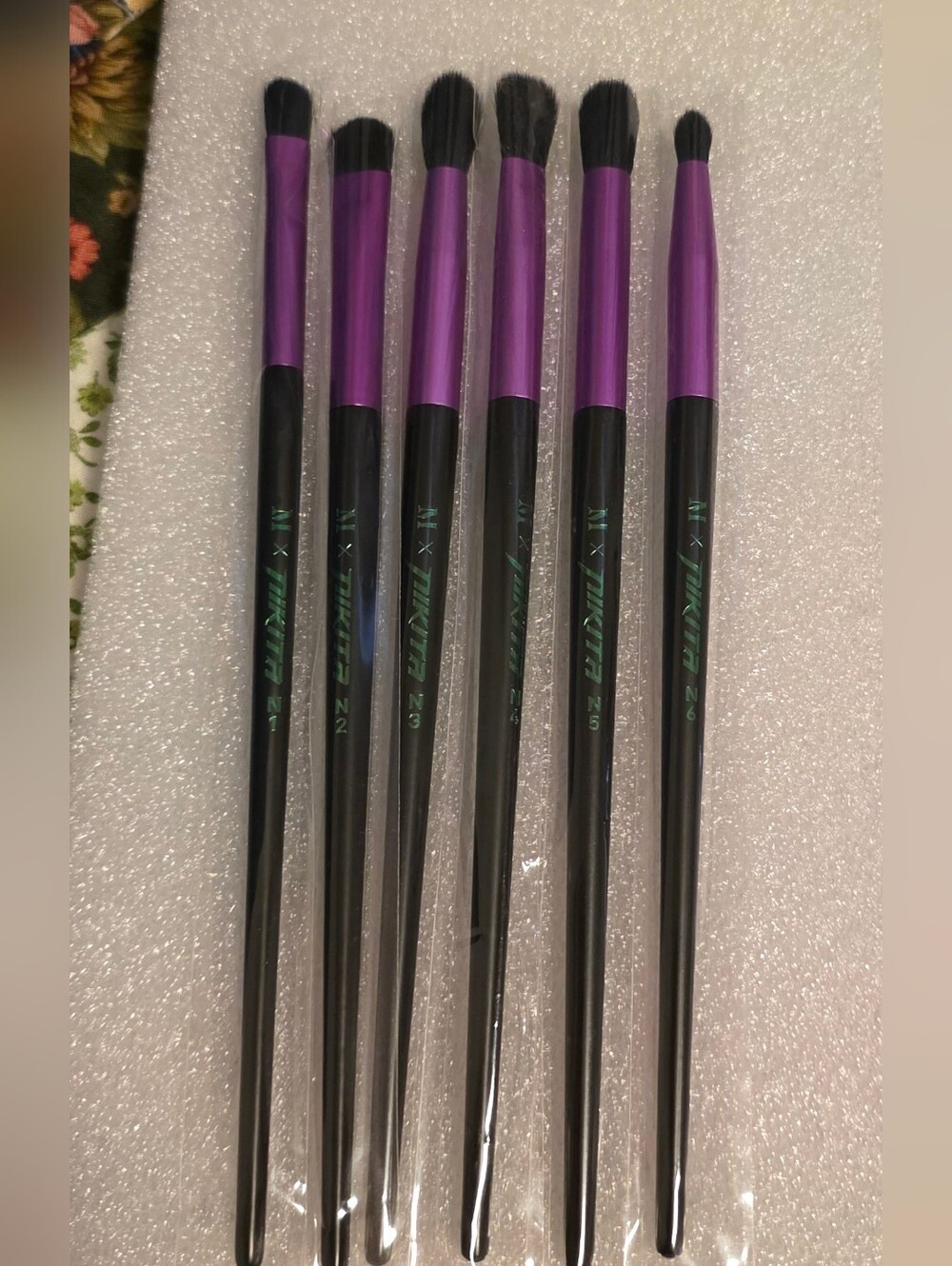 Set of 6 Morphe X Nikita Eye Makeup Brushes